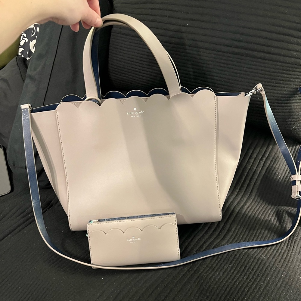 Kate spade shoulder/crossbody and wallet